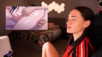 Busty Babe'S Anime Hentai: High-Definition Teen Masturbation With A Brown Goddess.