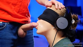 Verified Amateurs Play A Game Of Taste With A Blindfold And Oral Skills In 4k