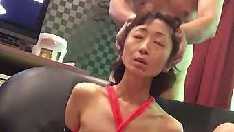 Japanese Girl Miyuki'S Humiliation While Filming Av On The Hotel Sofa