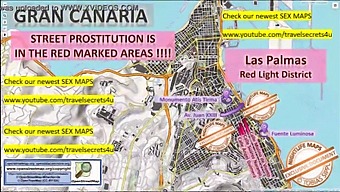 Explore The Vibrant Nightlife Of Las Palmas With This Adult Map