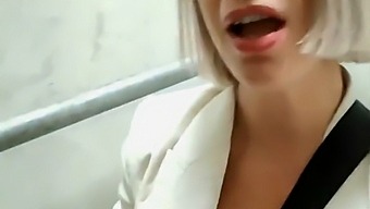 A Mature Woman Seeks Pleasure In A Shopping Mall And Is Joined By A Young Man For Anal Sex