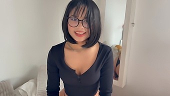 Anime Lover Gets An Amateur Pov Experience With A Big Cock
